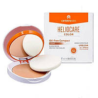 OIL-FREE COLOR COMPACT SUNSCREEN LIGHT HELIOCARE CANTABRIA LABS Компактная крем-пудра на водной основе 10 гр