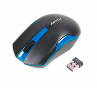 Мышка беспроводная A4-Tech G3-200N USB Black/Blue