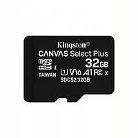 Картка пам'яті MicroSDHC 32 GB UHS-I Class 10 Kingston Canvas Select Plus R100MB/s (SDCS2/32GBSP)