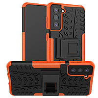 Чехол Armor Case Samsung Galaxy S21 Plus Orange TO, код: 8109757