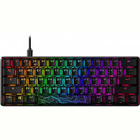 Клавіатура HyperX Alloy Origins 60 Red RGB Black (4P5N0AA)