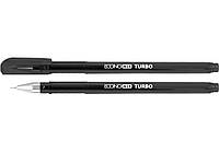 Ручка гелевая ECONOMIX TURBO 0,5 мм Е11911 Черная