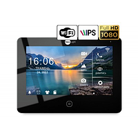 7-дюймовий сенсорний Full HD відеодомофон з Wi-Fi/LAN і пам'яттю NeoLight ALPHA HD WF black