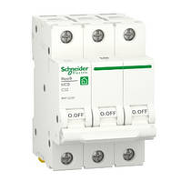 Автоматичний вимикач Schneider RESI9 32А, 3P, крива С, 6 кА