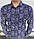 Сорочка чоловіча з довгим рукавом розміри M-2XL (3 кв) "TURHAN" недорого від прямого постачальника, фото 3
