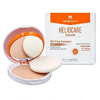 OIL-FREE COLOR COMPACT SUNSCREEN FAIR HELIOCARE CANTABRIA LABS Компактная крем-пудра на водной основе 10 гр