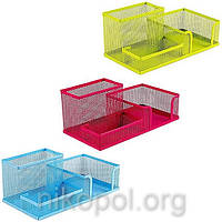 Органайзер канцелярський "Сітка" 2080 металевий, різнокольоровий