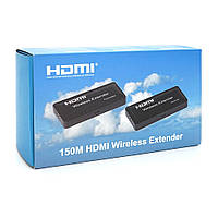 Одноканальный активный удлинитель HDMI-mini сигнала по WIFI . Дальность передачи: до 150 метров, 1080P h