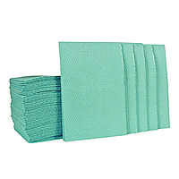 Нагрудники стоматологічні | Тришарові | Бірюзові | 50 шт.