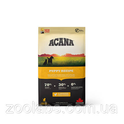 Acana Puppy Recipe 11.4 кг | Сухий корм для цуценят, фото 2