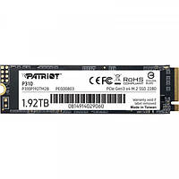 Накопитель SSD 1.92TB Patriot P310 M.2 2280 PCIe NVMe 3.0 x4 TLC (P310P192TM28)