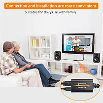 ЦАП Neoteck Toslink з оптики в аналоговий RCA цифро-аналоговий перетворювач, фото 6
