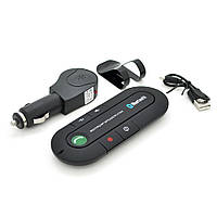 Bluetooth гарнітура для автомобіля LV-B08 Bluetooth 4.1, АЗП, кабель microUSB, тримач, Box