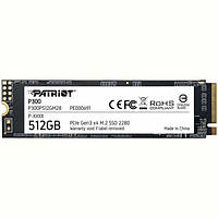 Накопитель SSD 512GB Patriot P300 M.2 2280 PCIe 3.0 x4 NVMe TLC (P300P512GM28)