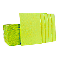 Нагрудники стоматологічні | Тришарові | Салатові | 50 шт.