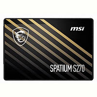 Накопитель SSD 480GB MSI Spatium S270 2.5" SATAIII 3D TLC (S78-440E350-P83)