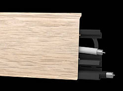 Плінтус підлоговий "Arbiton INDO" колір Дуб гавана №103, розмір 2500х70х26мм