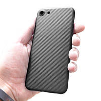 Ультратонкая пластиковая накладка Carbon iPhone 6 Plus/ 6s Plus black d