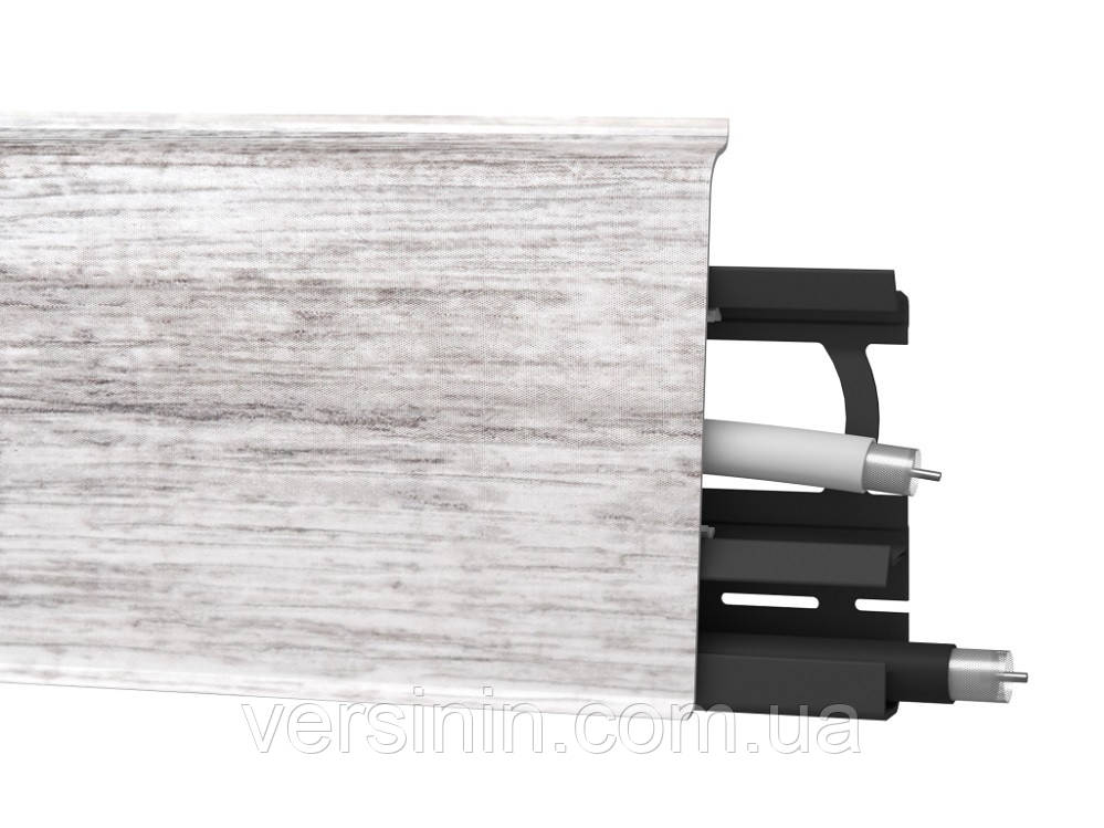 Плінтус підлоговий "Arbiton INDO" колір Дуб Філадельфія №131, розмір 2500х70х26мм, фото 1