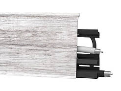 Плінтус підлоговий "Arbiton INDO" колір Дуб Філадельфія №131, розмір 2500х70х26мм