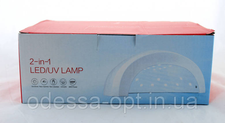 LED Лампа для манікюру Sun one nail lamp FD77-1, фото 1