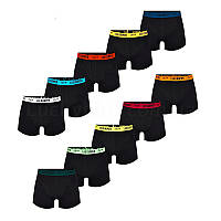 Lee Cooper Набор трусов боксеров мужских 10 Pack Hipster Boxer Shorts Mens L Black Brt W/B