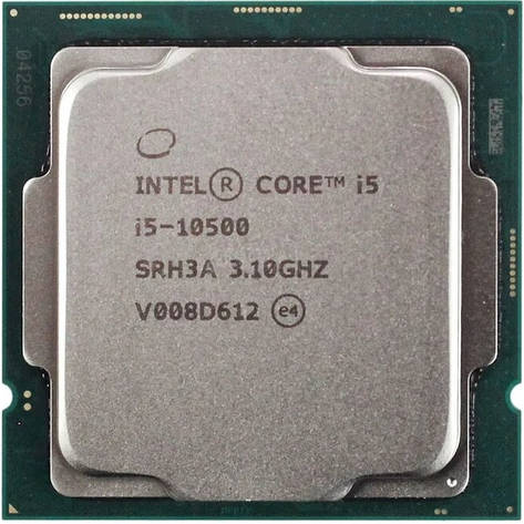 Процесор Intel Core i5-10500 6x3.10-4.50GHz LGA1200 SRH3A 65W Intel UHD Graphics 630 бв, фото 1