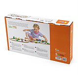 Залізна дорога дерев'яна Viga Toys на 39 елементів, фото 6