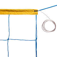 Сітка для волейболу SP-Planeta China model 1 SO-7467 9x0,9м синій-жовтий