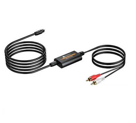 ЦАП Neoteck Toslink з оптики в аналоговий RCA цифро-аналоговий перетворювач, фото 1