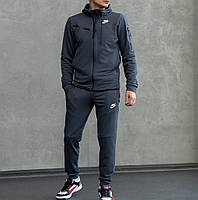 Спортивный костюм мужской подростковый Nike Tech Fleece весна осень весенний осенний серый (не кашлатится)