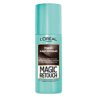 Тонирующий спрей для волос L'Oreal Paris Magic Retouch Темно-каштановый 75 мл