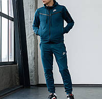 Спортивный костюм мужской подростковый Nike Tech Fleece весна осень весенний осенний изумрудный(не кашлатится)