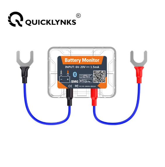 Монітор стану автомобільного акумулятора 12V (BM6) Bluetooth 4.0 Android / iOS - фото 1 - id-p2131229155