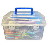 Магнітний конструктор-валіза Magic Magnet 40 деталей, Конструктор-головоломка, Розвиваюча дитяча гра, Конструктор-головоломка,, фото 2