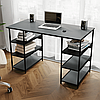 Комп'ютерний стіл, письмовий стіл на 6 поличок з ДСП, фото 5