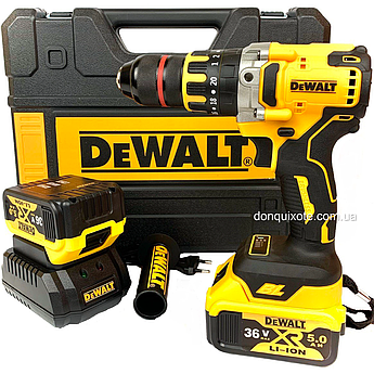 Ударний шурупокрут DeWALT DCD999NT безщітковий (36V, 5AH) Акумуляторний дриль-шурупокрут Деволт