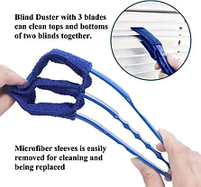 Щітка для чищення жалюзі Window Blind Cleaner Duster Brush, фото 3