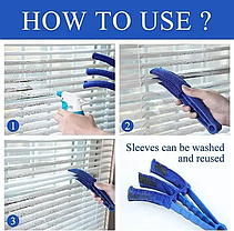 Щітка для чищення жалюзі Window Blind Cleaner Duster Brush, фото 4