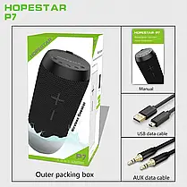 Портативна Bluetooth-колонка Hopestar P7, Бездротова колонка з вологозахистом, фото 6