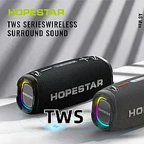 Портативна Bluetooth-колонка Hopestar A6MAX, Бездротова колонка з вологозахистом і ремінцем на плечі, фото 4