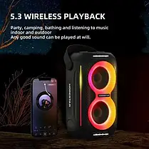 Портативна Bluetooth колонка Hopestar PARTY 200 MINI, Бездротова Міні Колонка з Підсвічуванням, фото 6