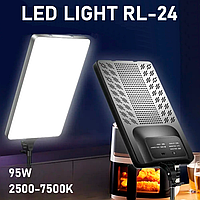 Профессиональный Видеосвет LED RL-24 | Портативный Cвет для Блогеров и Видеомейкеров