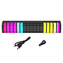 Автомобільна ароматична лампа з мікрофоном RGB F1, Аромалампа для авто, Аромалампа для авто, фото 5