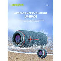 Колонка Hopestar P34, Бездротовий музичний програвач із вологозахистом, фото 6