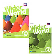 Wider World 2 1nd edition комплект Students book+ Workbook