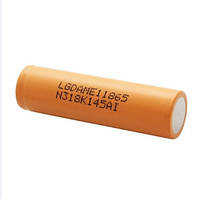 Акумулятор 18650 Li-Ion LG INR18650 ME1 (LGDAME11865), 2100 mAh, 4.2A, 4.2 / 3.65 / 2.8 V, Orange, 2 шт. в