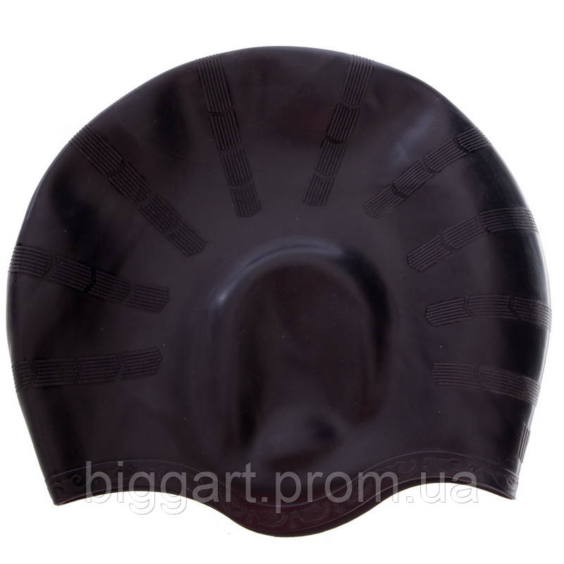 Шапочка для плавания с объемными ушками SAILTO PL-2608 цвета в ассортименте bg - фото 3 - id-p2131253986