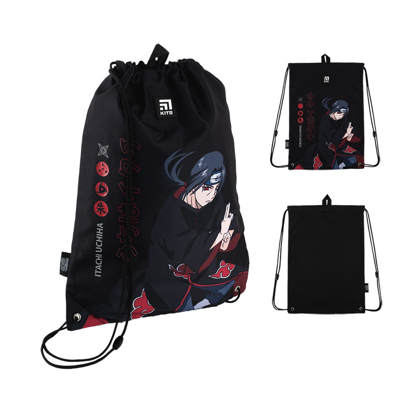 Сумка для взуття Kite Naruto NR24-600M-1  46x33 см  чорний
