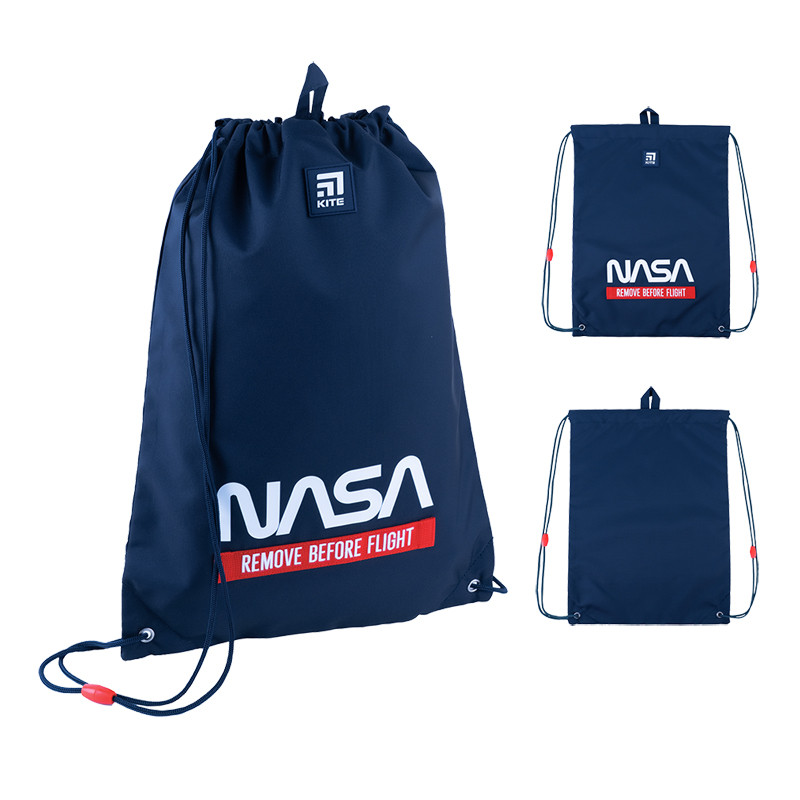 Сумка для взуття Kite NASA NS24-600M 46x33 см синій, фото 1